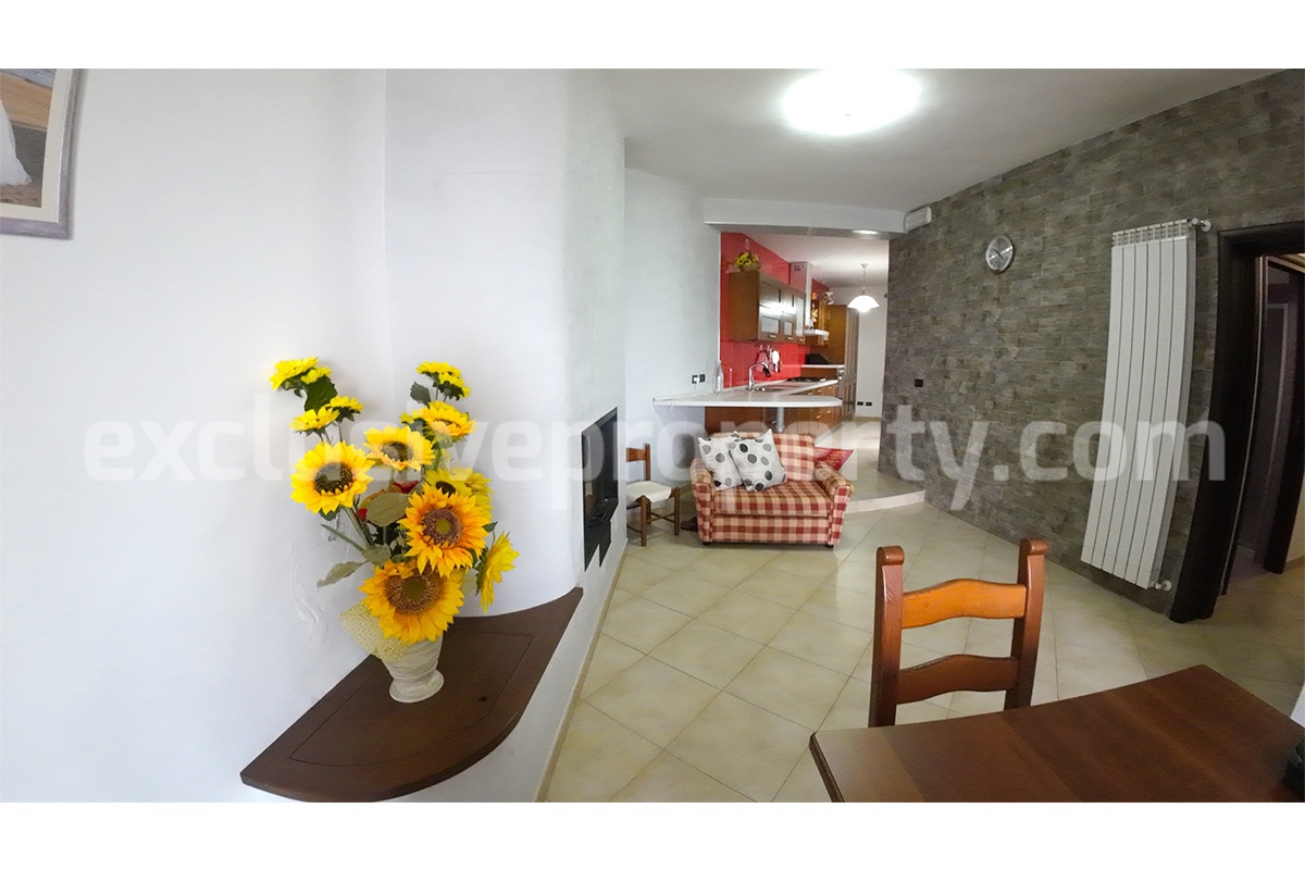 Renovated townhouse in Palmoli - Abruzzo - Italy with small courtyard
