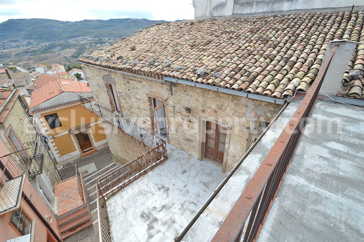 Historic stone building - Antique Italian Palazzo - with terraces for sale in Molise - Italy 43
