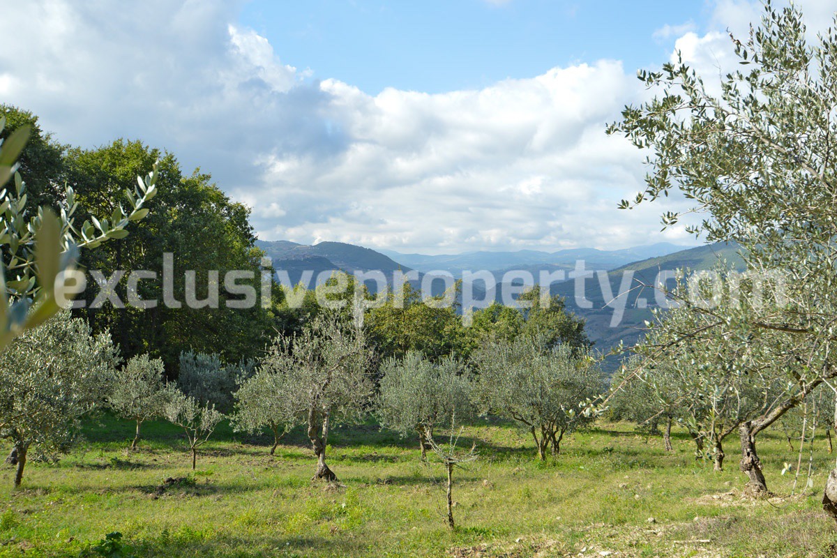 Spacious house with panoramic view of the valley for sale in Italy 35
