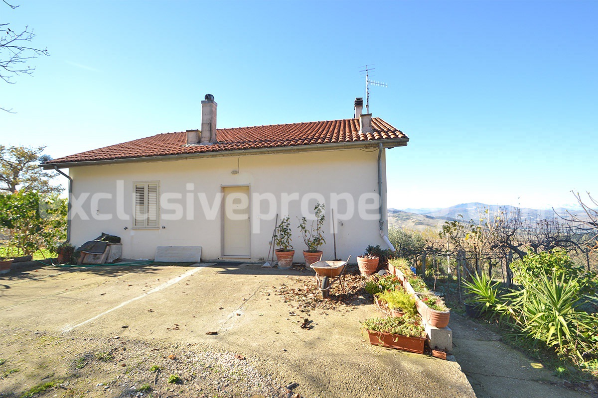 Detached property with amazing view on Majella mountain and lake for sale in Larino - Molise 35