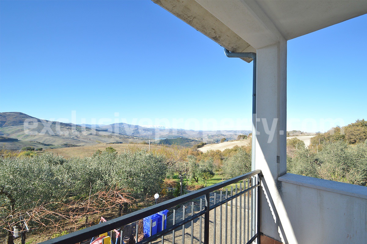 Detached property with amazing view on Majella mountain and lake for sale in Larino - Molise 42