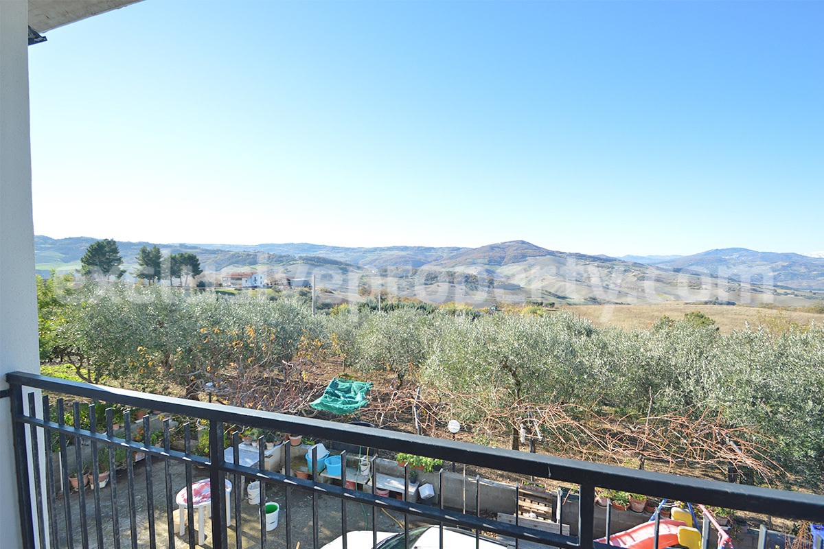 Detached property with amazing view on Majella mountain and lake for sale in Larino - Molise 43