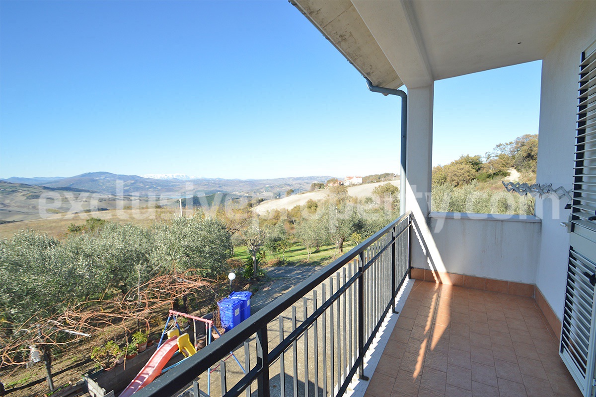 Detached property with amazing view on Majella mountain and lake for sale in Larino - Molise 44