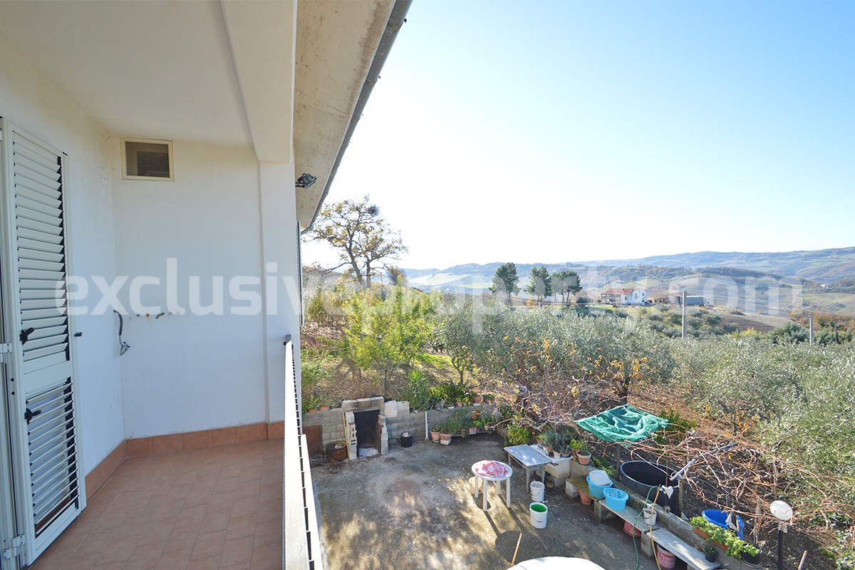 Detached property with amazing view on Majella mountain and lake for sale in Larino - Molise 47