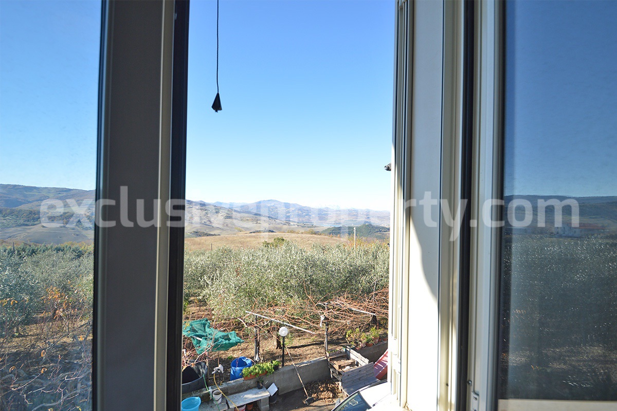 Detached property with amazing view on Majella mountain and lake for sale in Larino - Molise 53