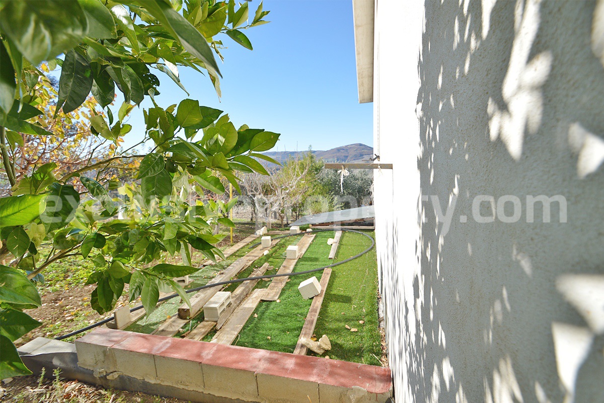 Detached property with amazing view on Majella mountain and lake for sale in Larino - Molise 63