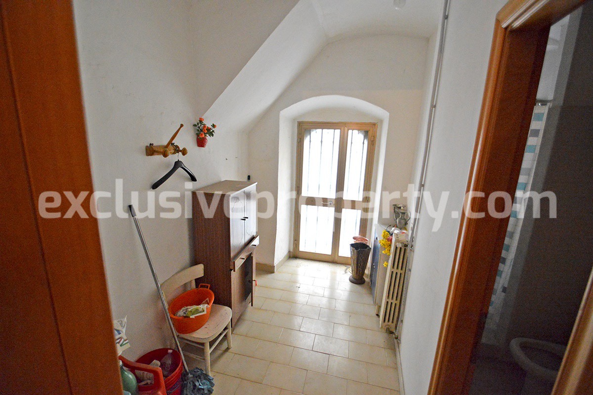 Historic building with panoramic terrace for sale in Molise 12