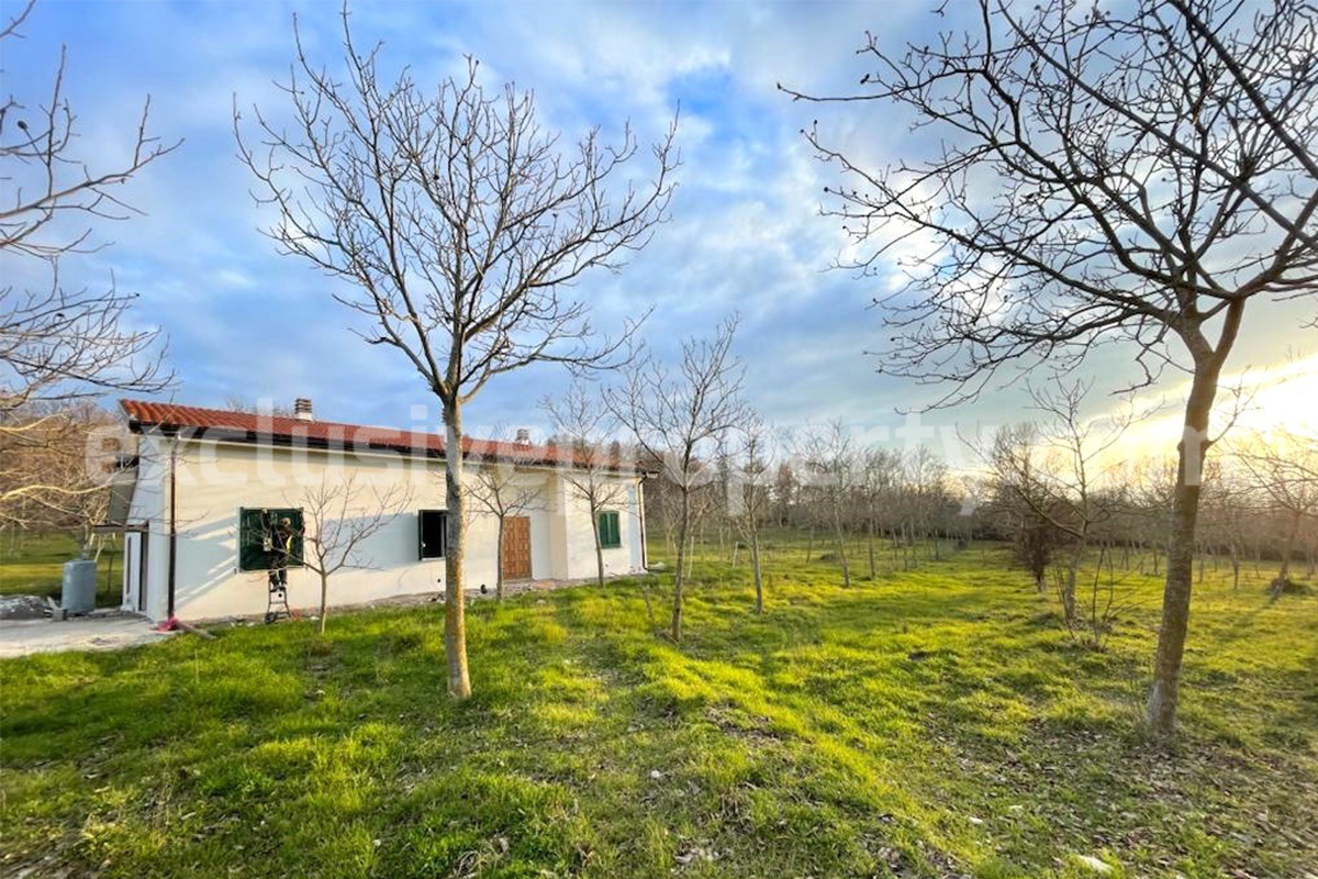 Property for sale in Italy - Two country houses with 5 hectares of land in Molise