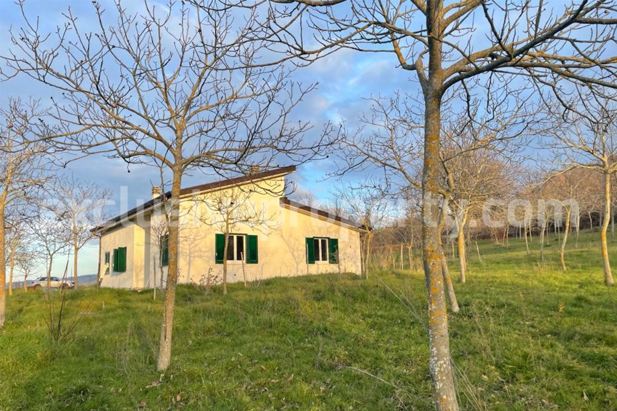 Property for sale in Italy - Two country houses with 5 hectares of land in Molise