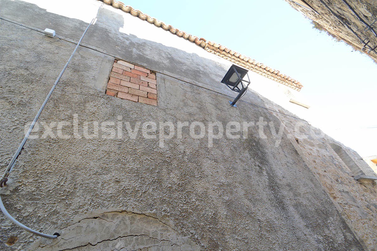 House to renovate in Celenza sul Trigno with terrace sea view - Abruzzo