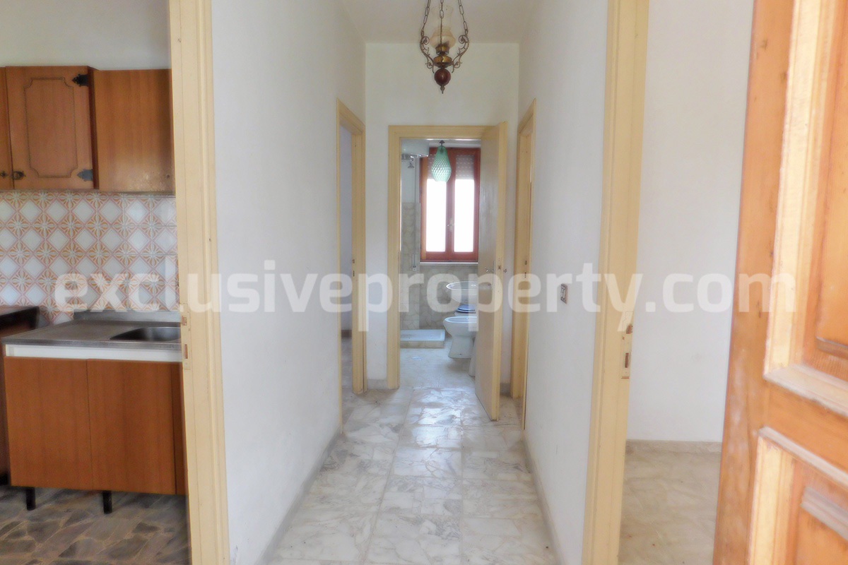 House with two independent apartments with terrace - garden and veranda for sale in Italy - Molise