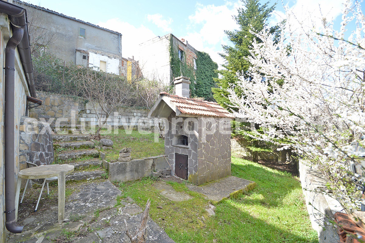Spacious house with fenced garden and view of the Abruzzo hills 10