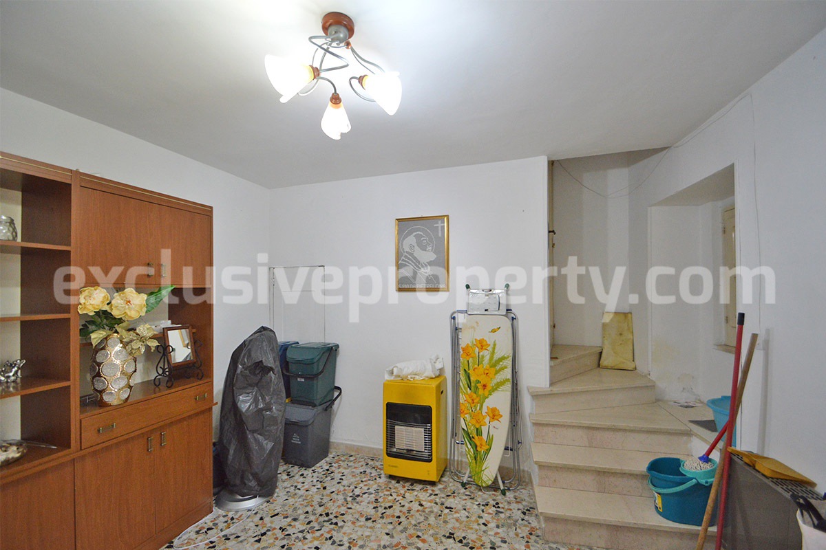 Affordable Town House Near the Sea - Almost Habitable Property for Sale in Pollutri - Surrounded by Vineyards and Olive Groves