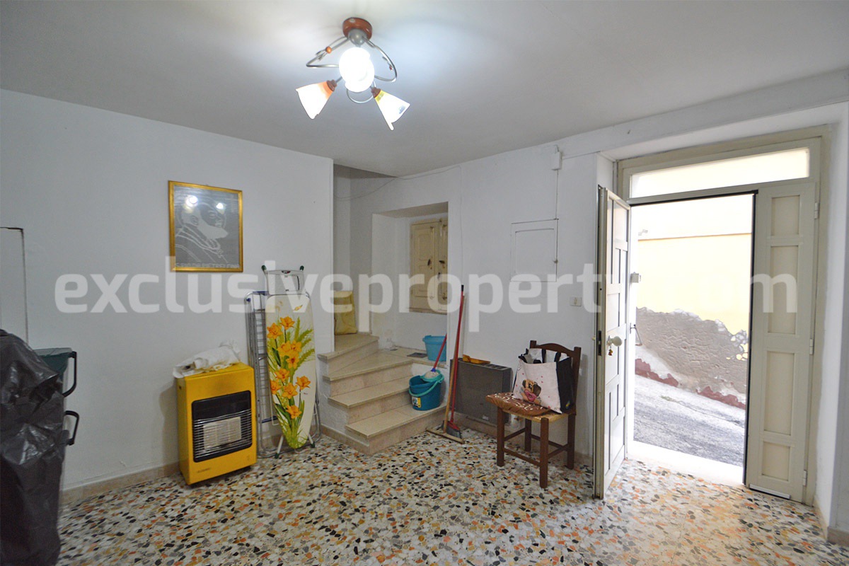 Affordable Town House Near the Sea - Almost Habitable Property for Sale in Pollutri - Surrounded by Vineyards and Olive Groves