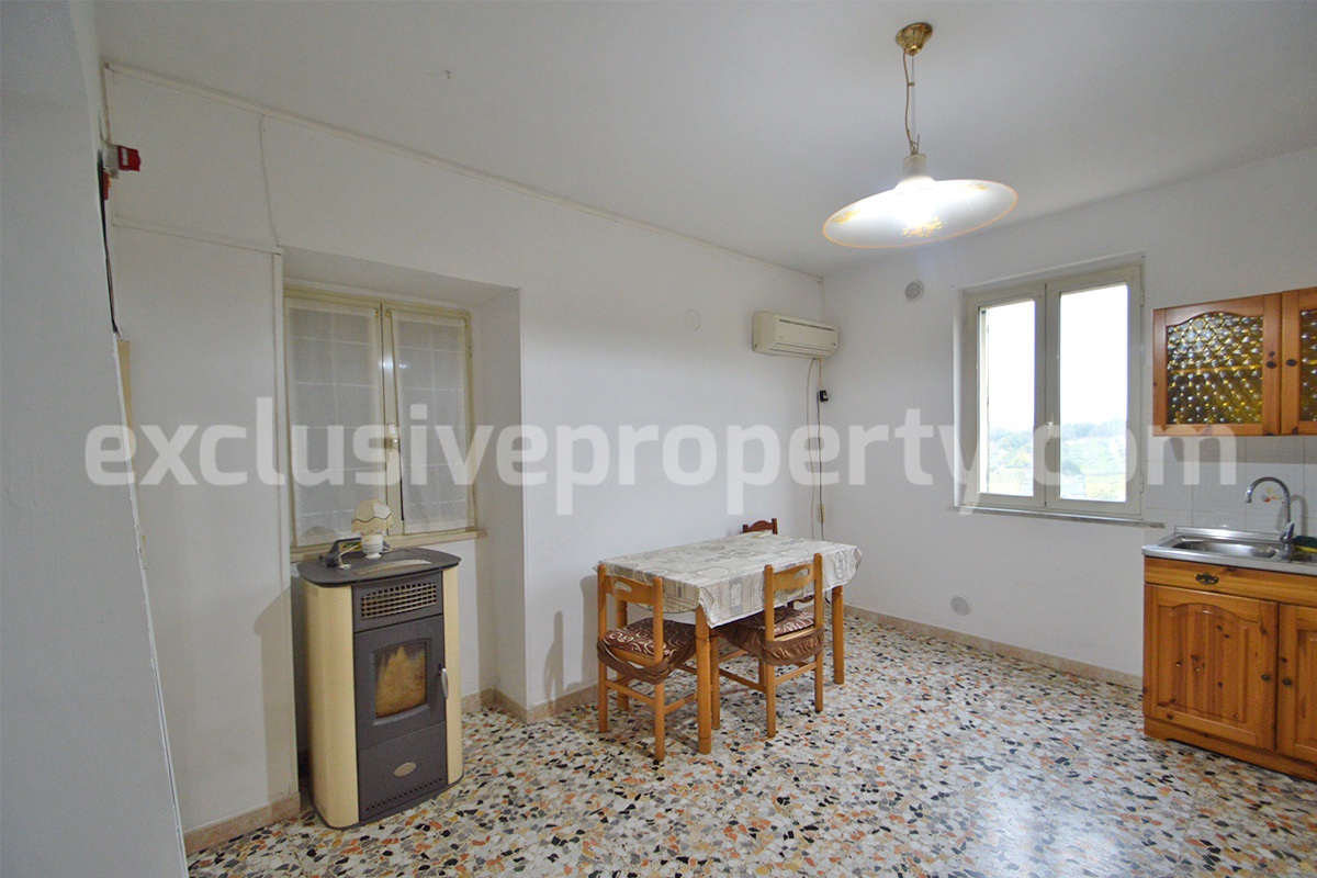 Affordable Town House Near the Sea - Almost Habitable Property for Sale in Pollutri - Surrounded by Vineyards and Olive Groves