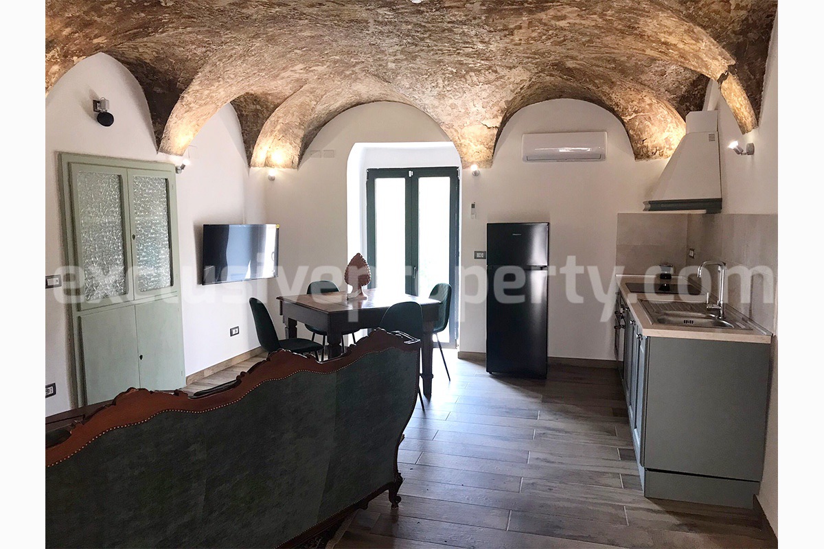 Amazing stone house with character and Home automation managed by an AI for sale in Abruzzo - Italy