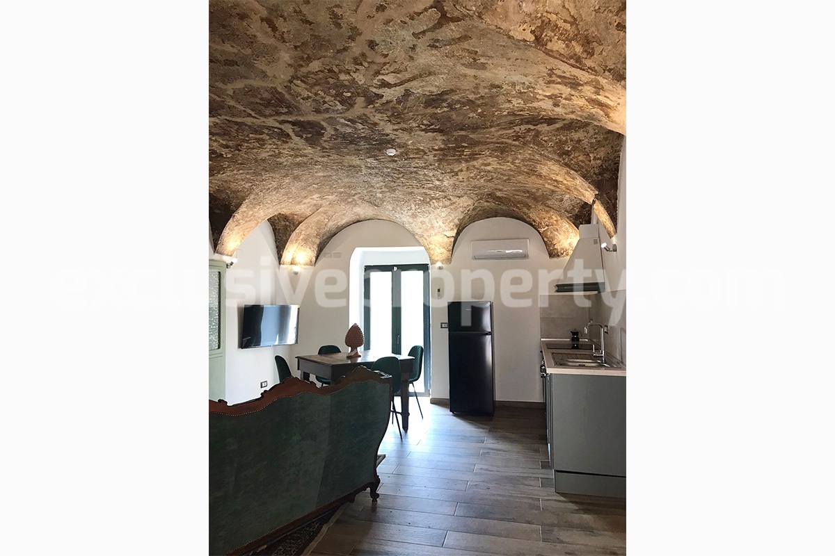 Amazing stone house with character and Home automation managed by an AI for sale in Abruzzo - Italy