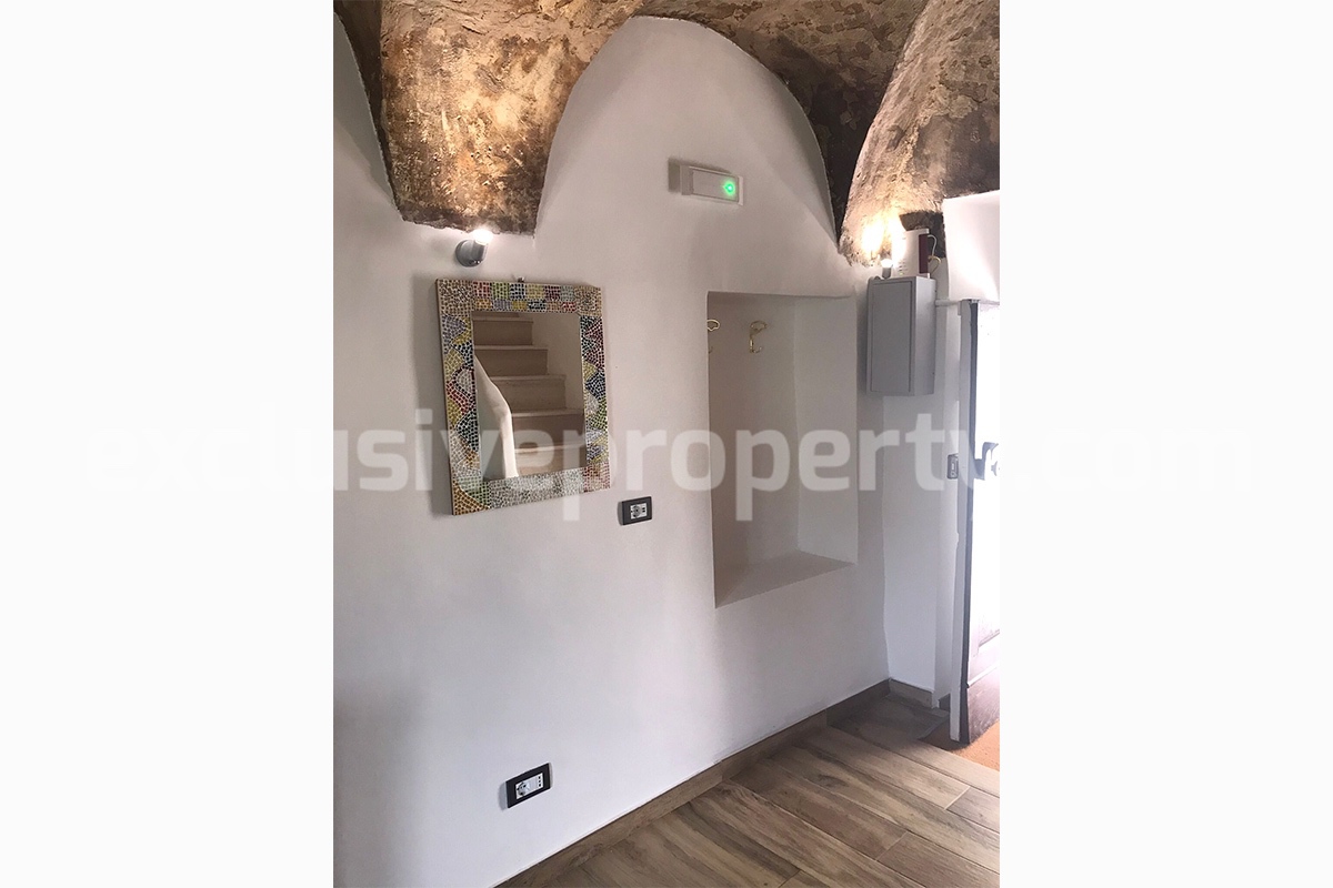 Amazing stone house with character and Home automation managed by an AI for sale in Abruzzo - Italy