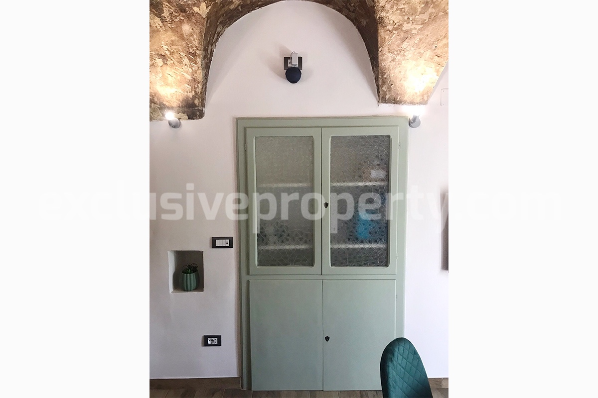 Amazing stone house with character and Home automation managed by an AI for sale in Abruzzo - Italy