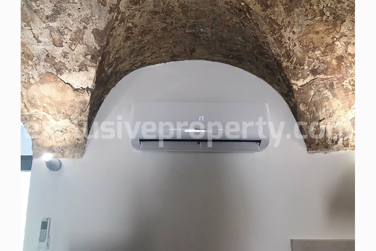 Amazing stone house with character and Home automation managed by an AI for sale in Abruzzo - Italy