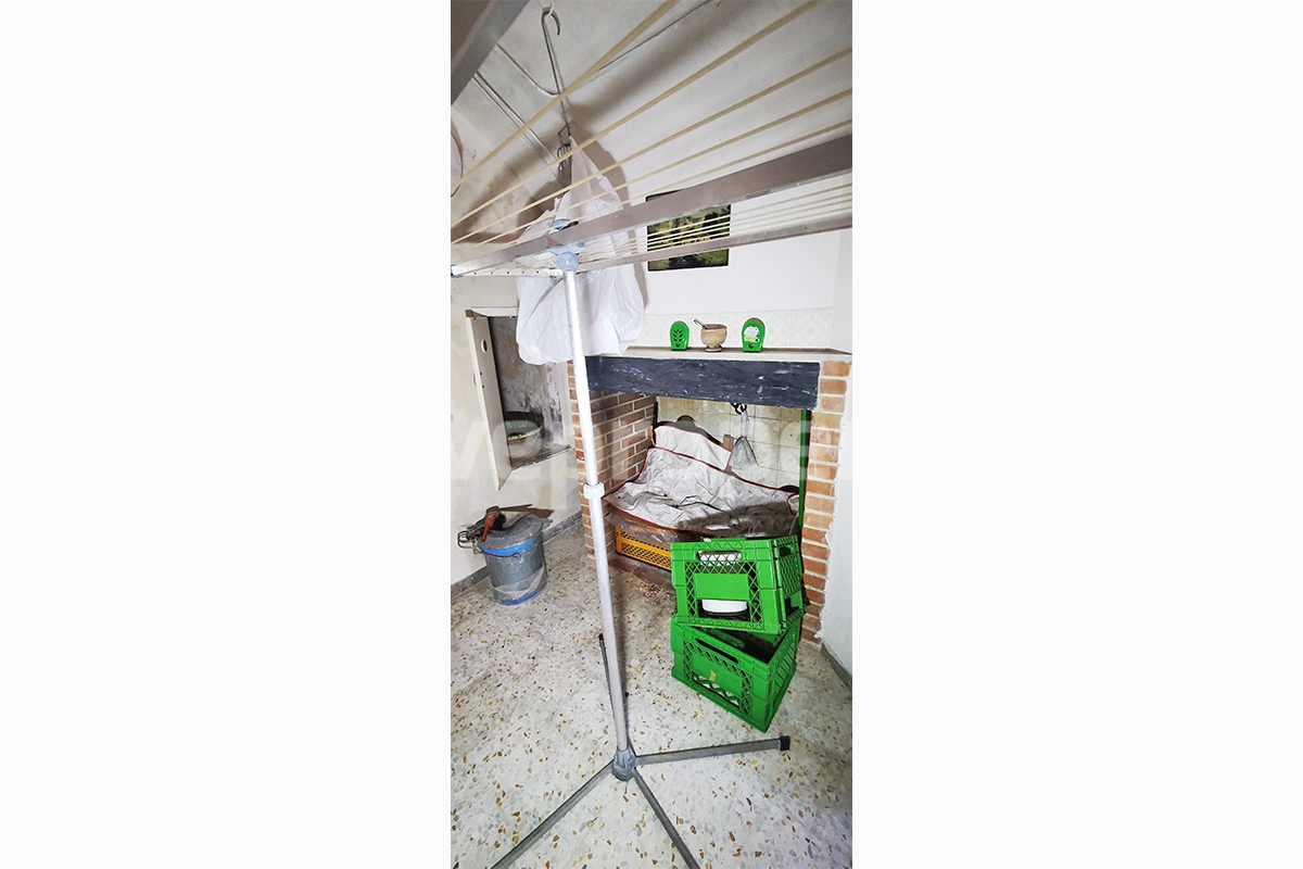 Furnished Habitable Town House for Sale in Molise -  Italy - Affordable Stone House in Good Condition