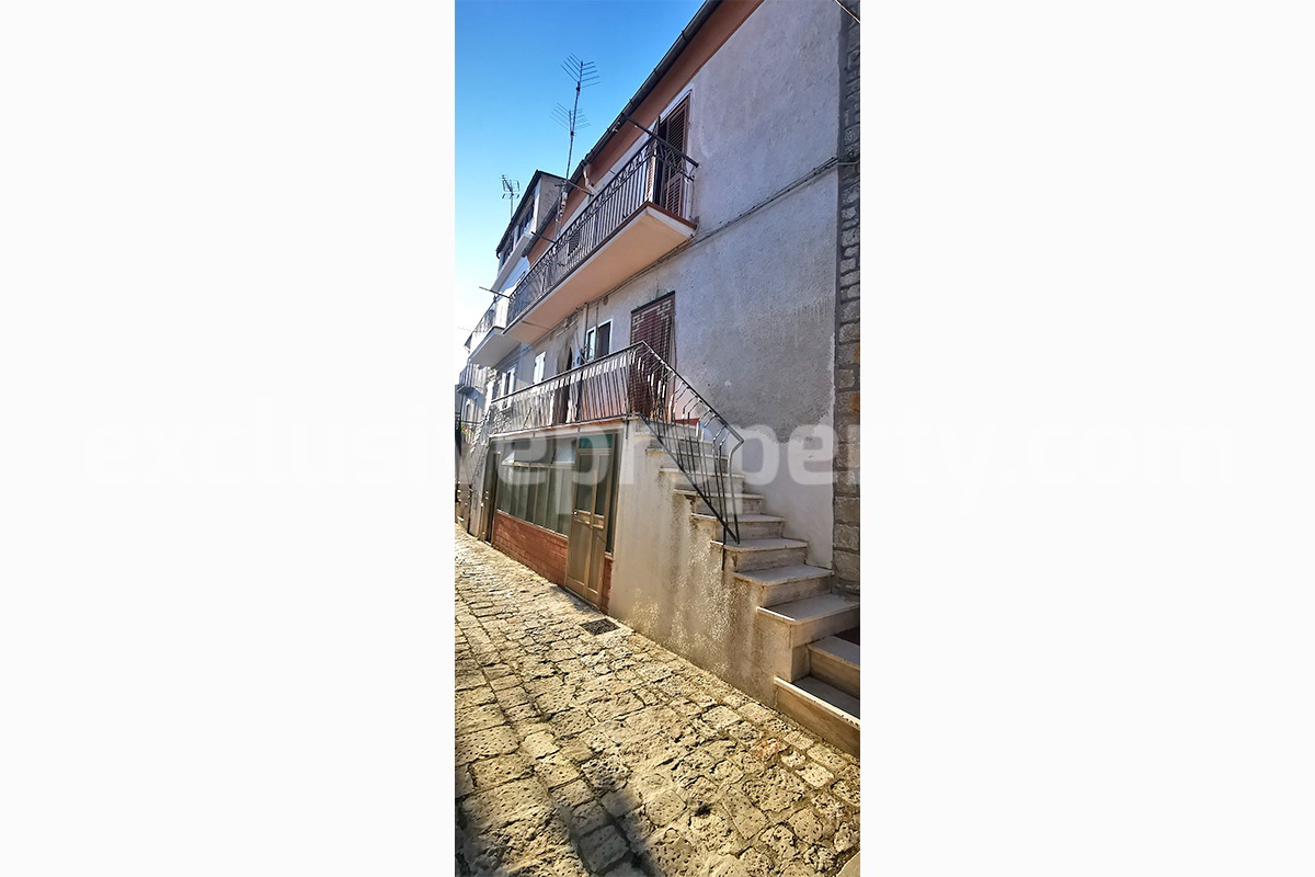 Furnished Habitable Town House for Sale in Molise -  Italy - Affordable Stone House in Good Condition