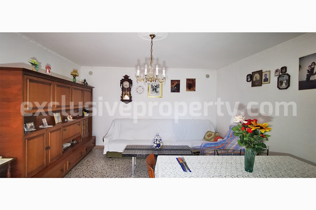 Furnished Habitable Town House for Sale in Molise -  Italy - Affordable Stone House in Good Condition