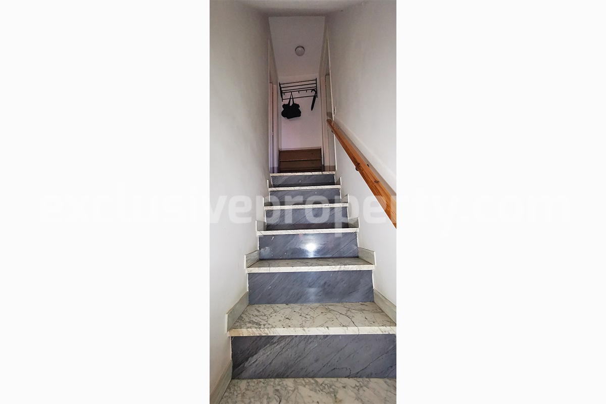 Furnished Habitable Town House for Sale in Molise -  Italy - Affordable Stone House in Good Condition