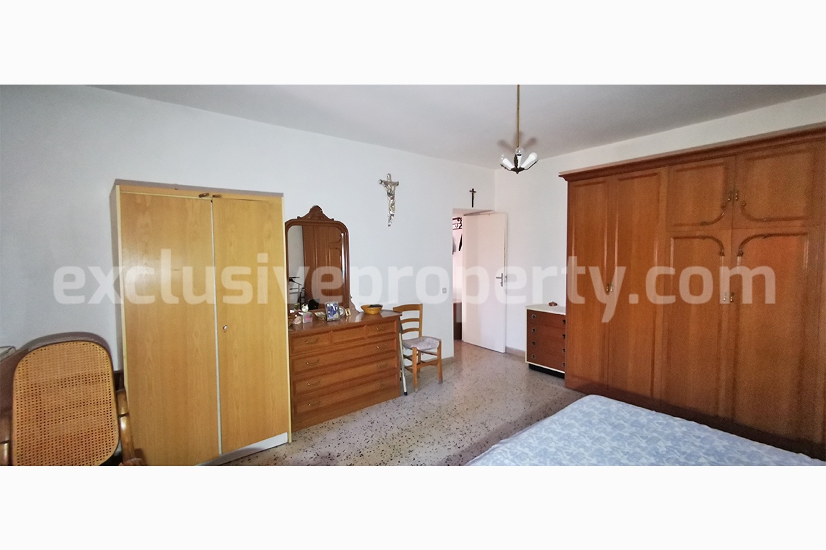 Furnished Habitable Town House for Sale in Molise -  Italy - Affordable Stone House in Good Condition