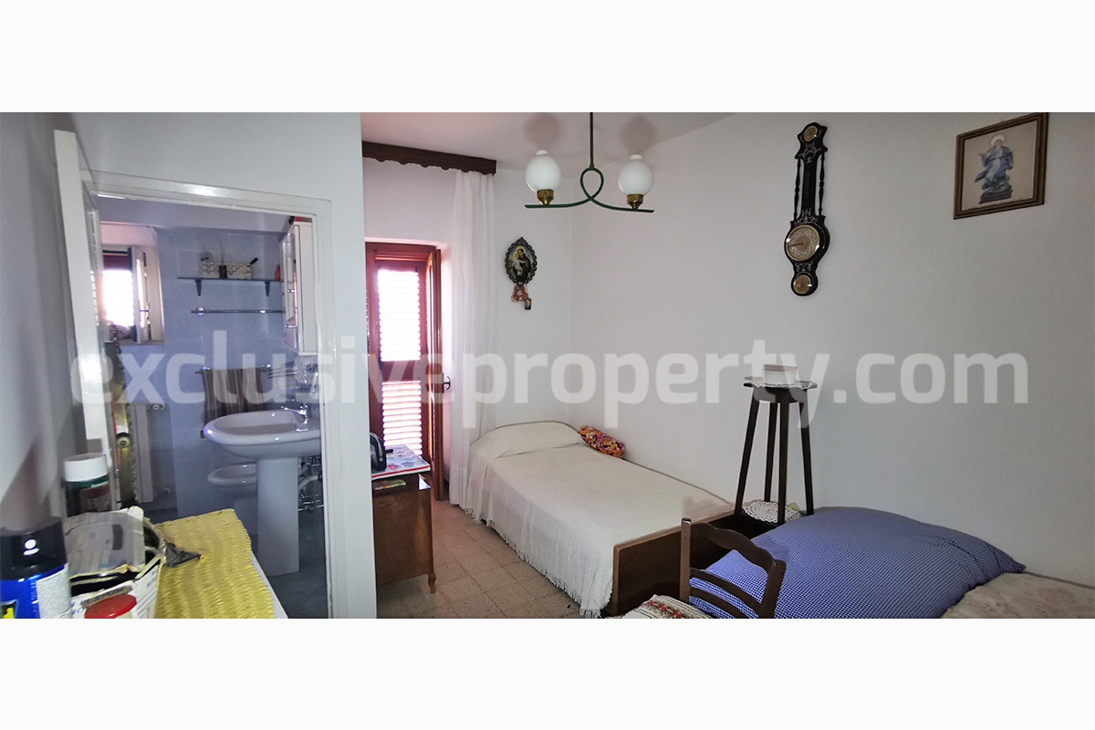 Furnished Habitable Town House for Sale in Molise -  Italy - Affordable Stone House in Good Condition