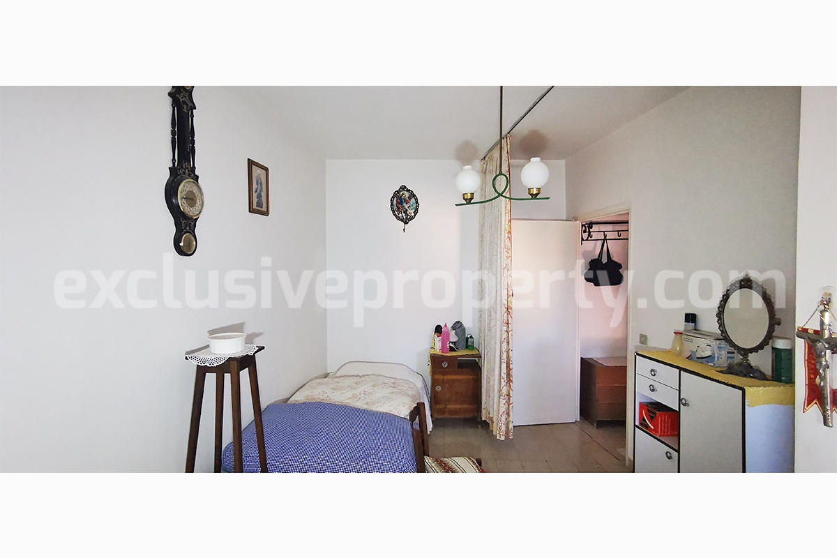 Furnished Habitable Town House for Sale in Molise -  Italy - Affordable Stone House in Good Condition