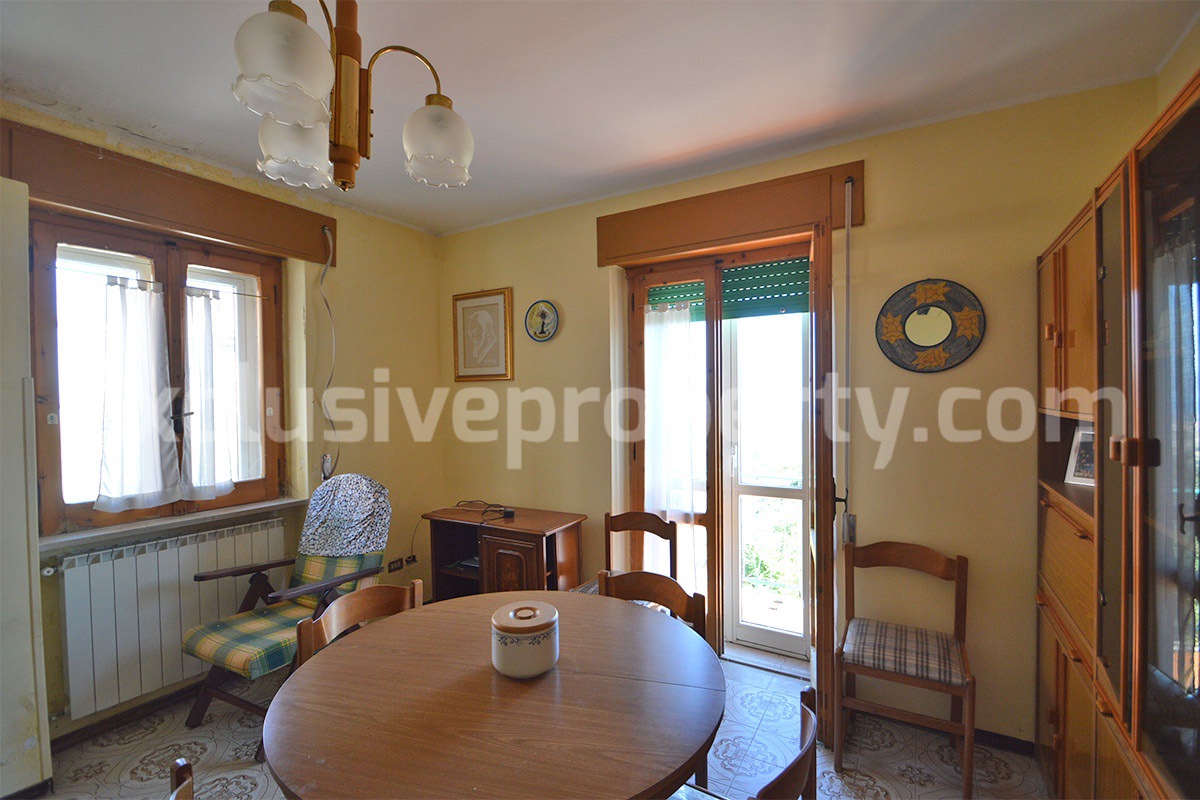 Habitable town house Sea View with garage For Sale in Tavenna - Molise