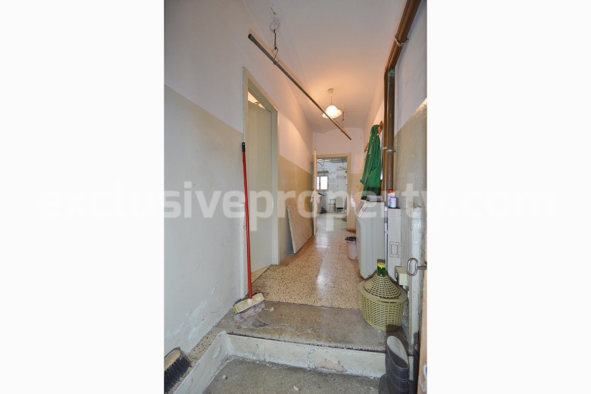 Two units - One Property - Big Project to renovate with Garden for sale in Abruzzo - Tufillo