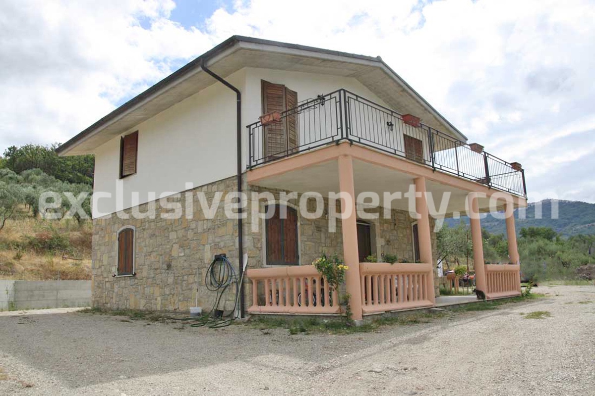 Habitable stone villa with land for sale in Italy 2