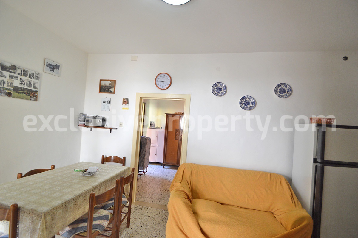 Two bedroom town house with a cellar for sale in Celenza sul Trigno - Abruzzo
