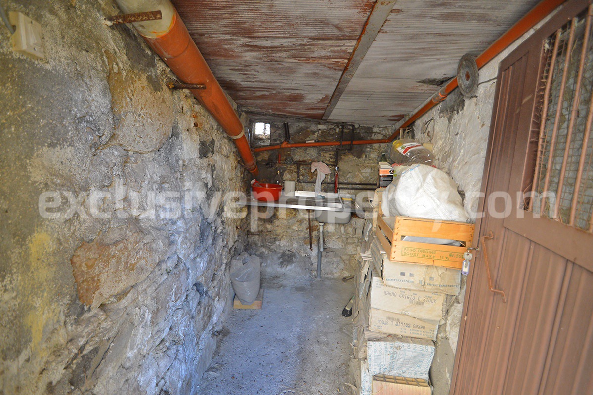 Two bedroom town house with a cellar for sale in Celenza sul Trigno - Abruzzo