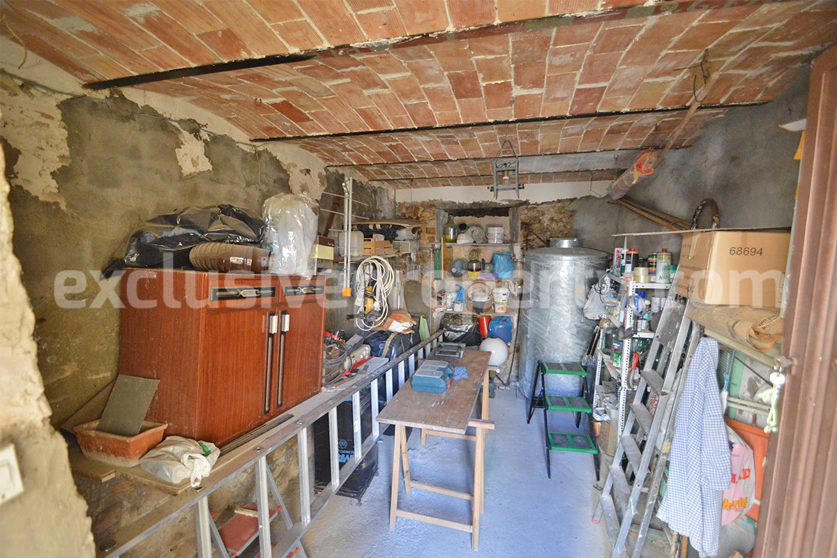 Two bedroom town house with a cellar for sale in Celenza sul Trigno - Abruzzo