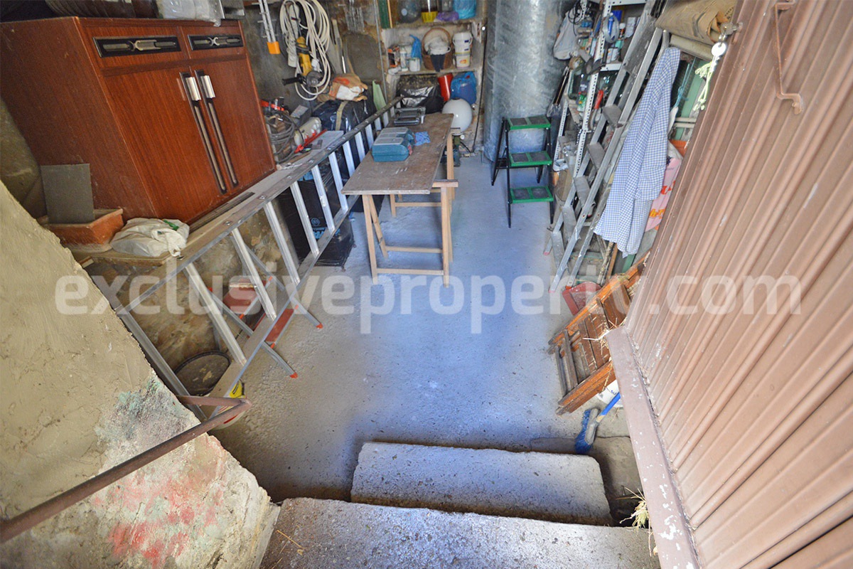 Two bedroom town house with a cellar for sale in Celenza sul Trigno - Abruzzo