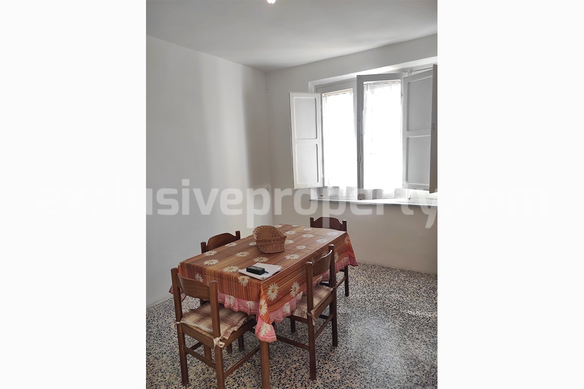 Habitable town house one bedroom with garage for sale in Celenza Sul Trigno - Abruzzo