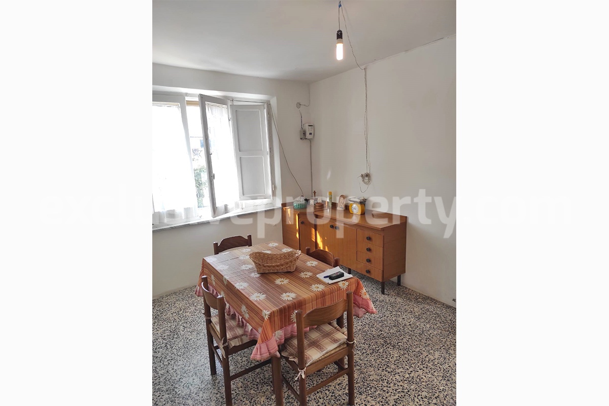 Habitable town house one bedroom with garage for sale in Celenza Sul Trigno - Abruzzo