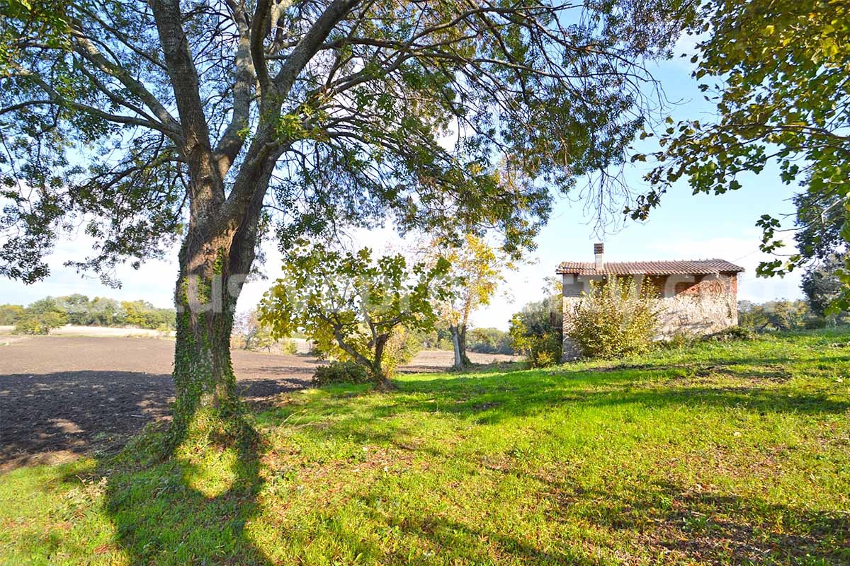 Country House to Renovate with Panoramic Sea Views - Close to Palata and Amenities - with 1 Hectare of Flat Land