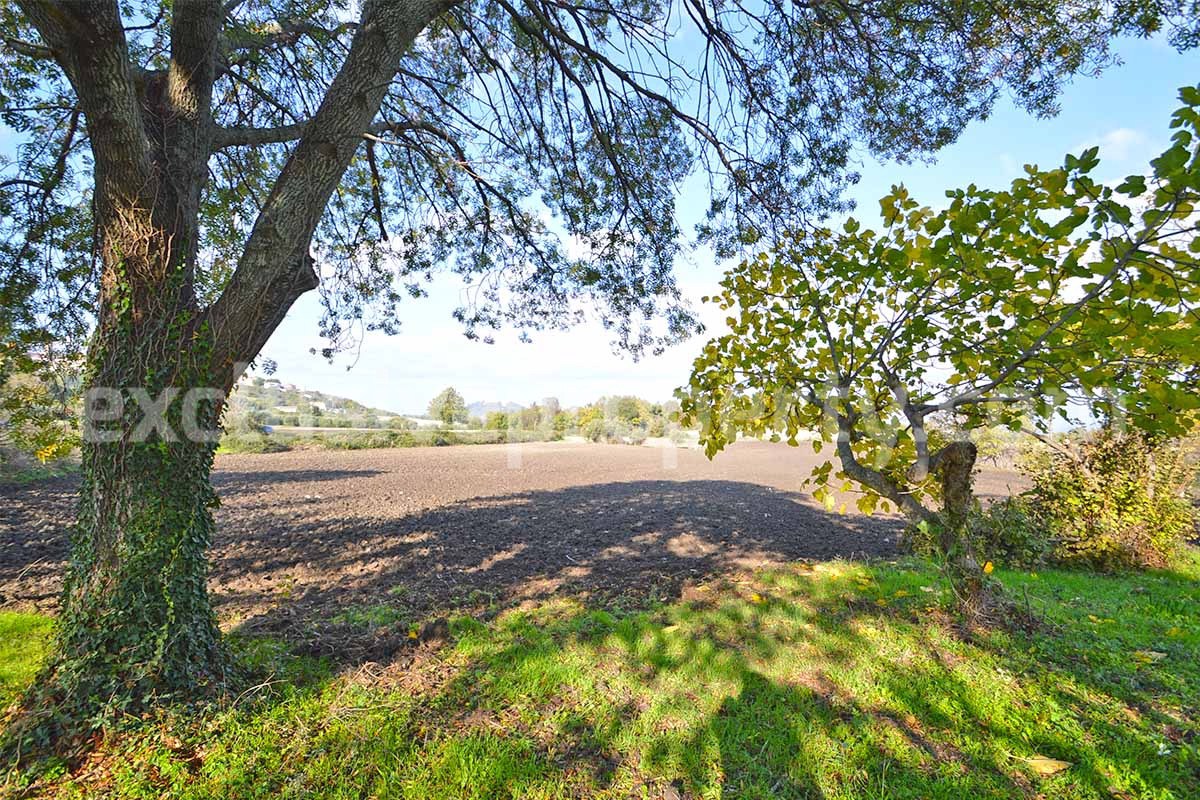 Country House to Renovate with Panoramic Sea Views - Close to Palata and Amenities - with 1 Hectare of Flat Land