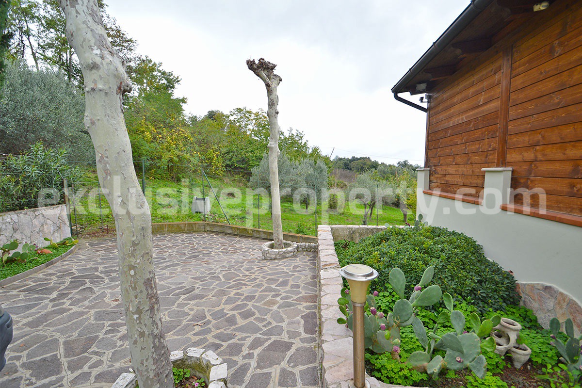 Charming Habitable Villa with Flat - Fenced Land for Sale in Beautiful Abruzzo - Italy