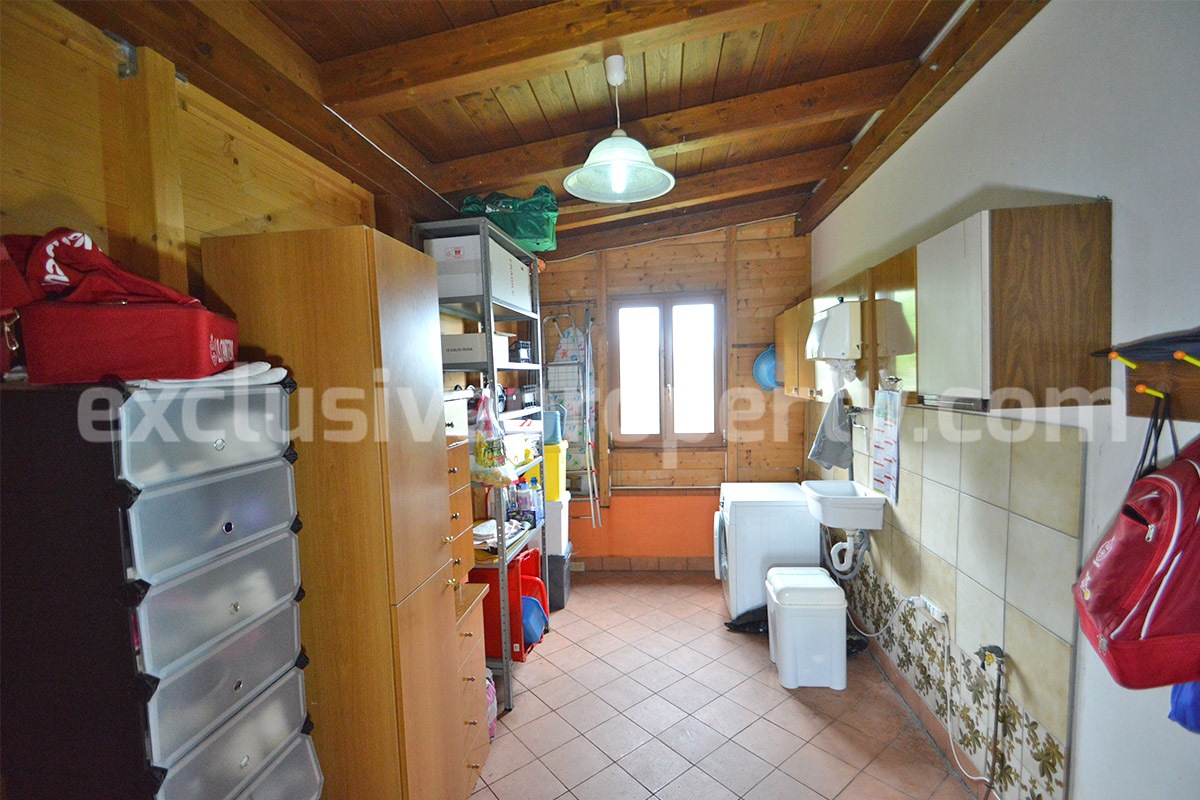 Charming Habitable Villa with Flat - Fenced Land for Sale in Beautiful Abruzzo - Italy