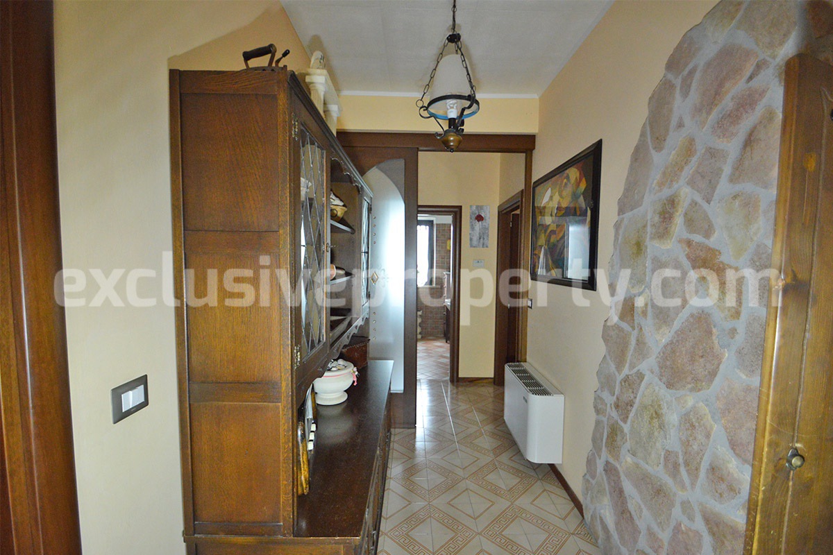 Charming Habitable Villa with Flat - Fenced Land for Sale in Beautiful Abruzzo - Italy