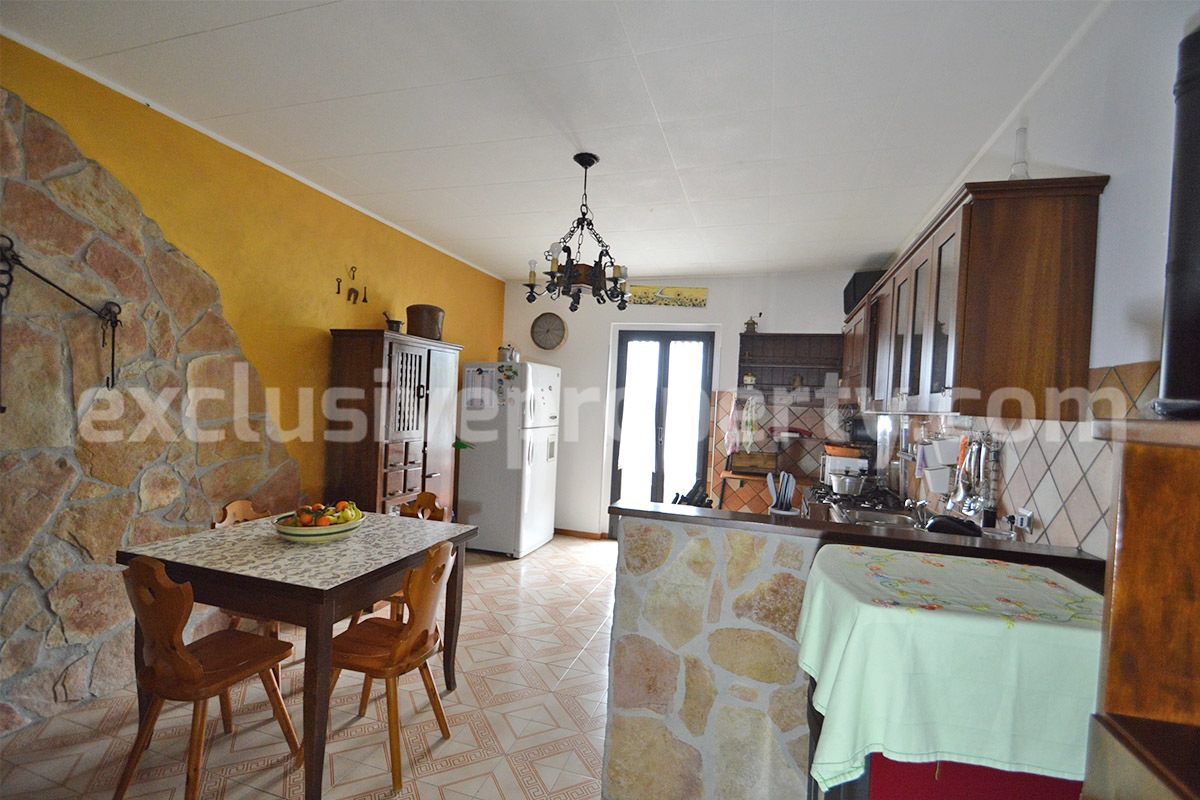 Charming Habitable Villa with Flat - Fenced Land for Sale in Beautiful Abruzzo - Italy