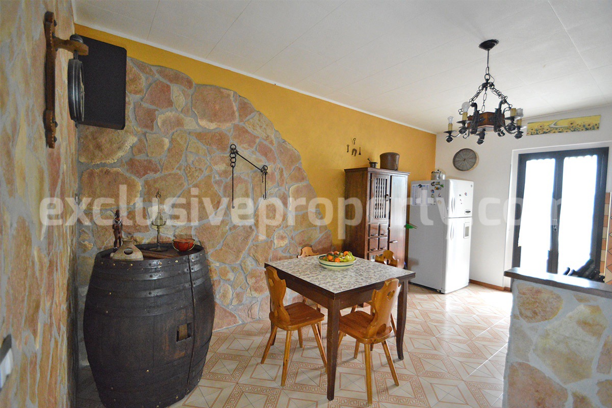 Charming Habitable Villa with Flat - Fenced Land for Sale in Beautiful Abruzzo - Italy