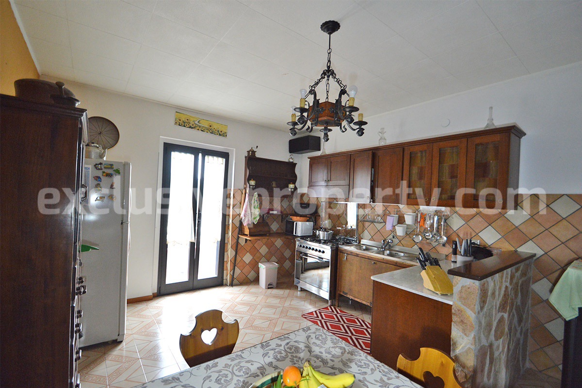 Charming Habitable Villa with Flat - Fenced Land for Sale in Beautiful Abruzzo - Italy