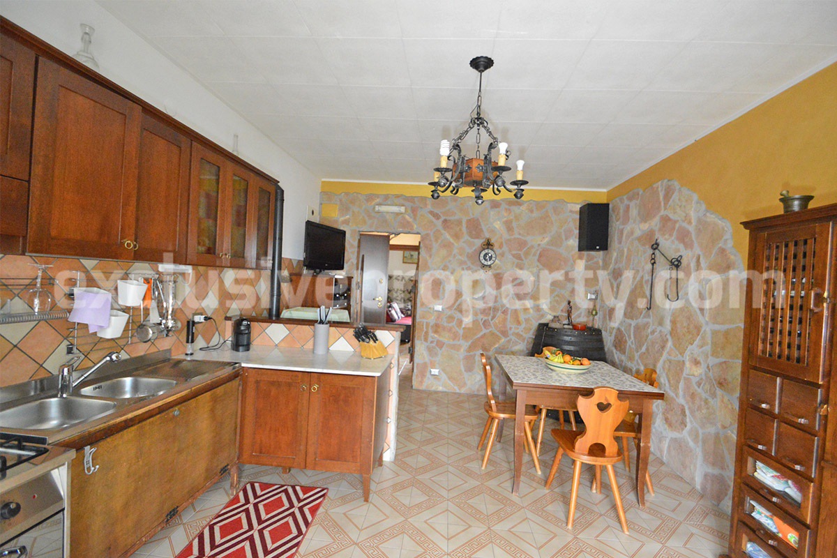 Charming Habitable Villa with Flat - Fenced Land for Sale in Beautiful Abruzzo - Italy