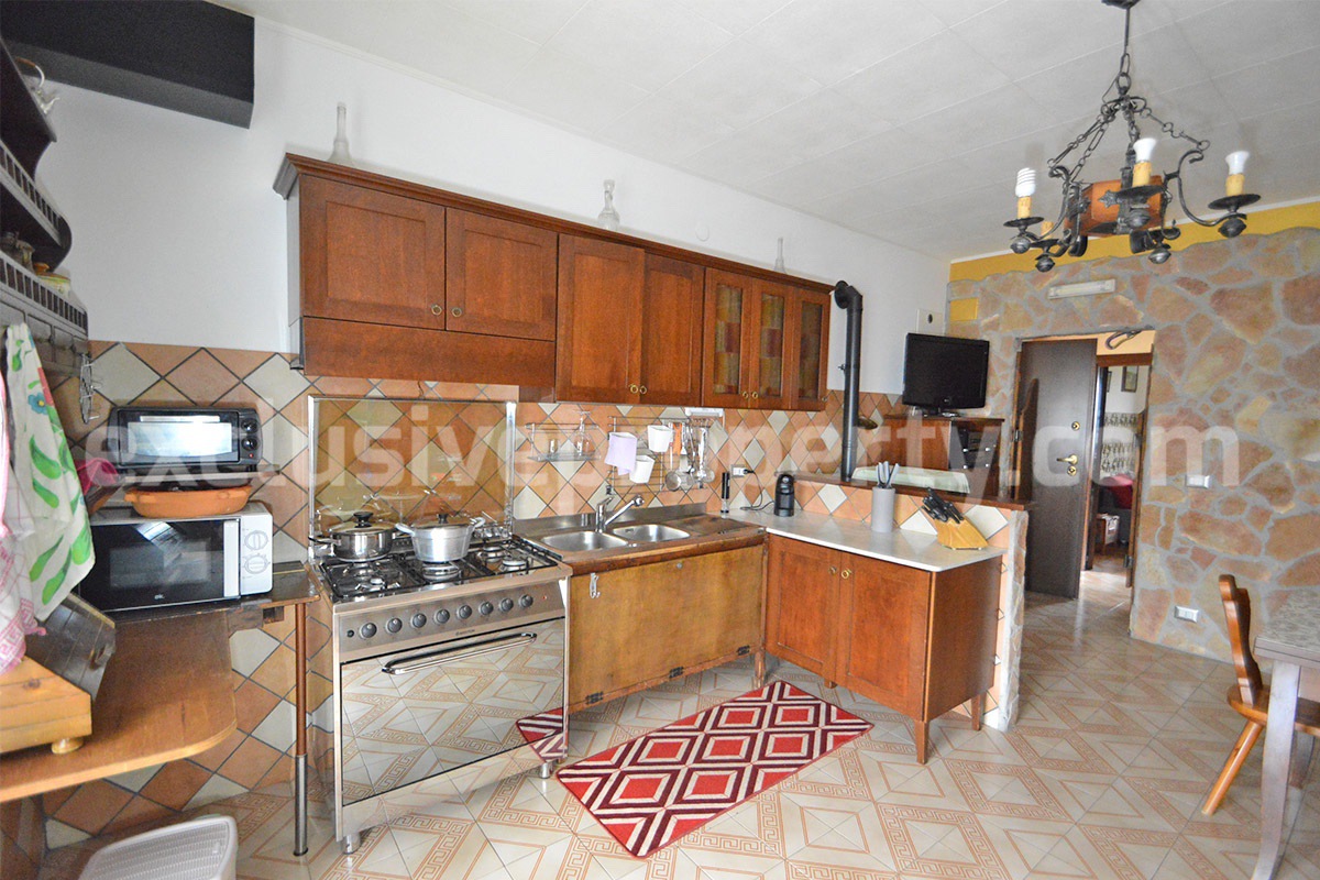 Charming Habitable Villa with Flat - Fenced Land for Sale in Beautiful Abruzzo - Italy